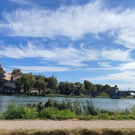 Ferienhaus La Aux Quatre Vents En Provence Avec Piscine Proche D'avignon Sauveterre (Gard)